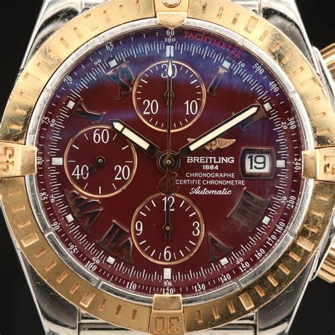 breitling chronomat evolution two tone for sale|Breitling Chronomat watch price.